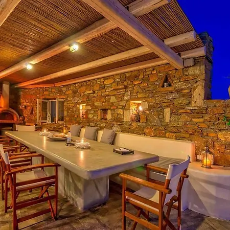 Cycladic Villa With Panoramic View Kythnos Exterior photo