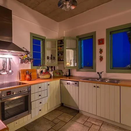 Cycladic Villa With Panoramic View Kythnos Exterior photo