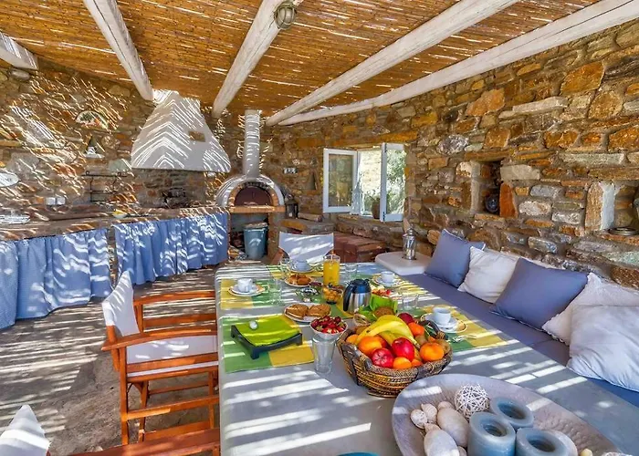 Cycladic Villa With Panoramic View