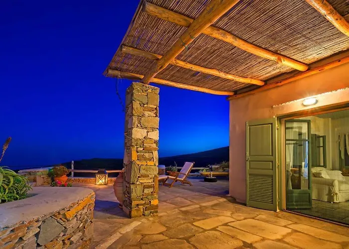 Cycladic Villa With Panoramic View